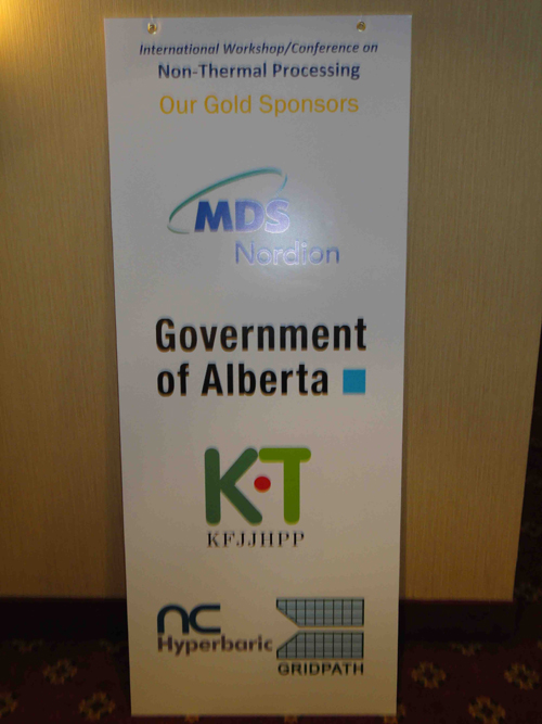 公司支持和协办了北京2009年和2011年两届国际非热（高压）加工会议